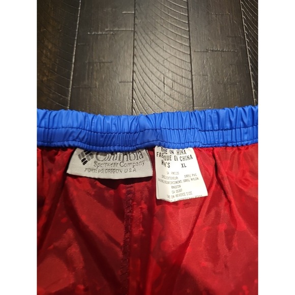 Waterproof Rain Pants Columbia Sportswear Men's Size XL - Snap Button Pockets - Picture 5 of 12